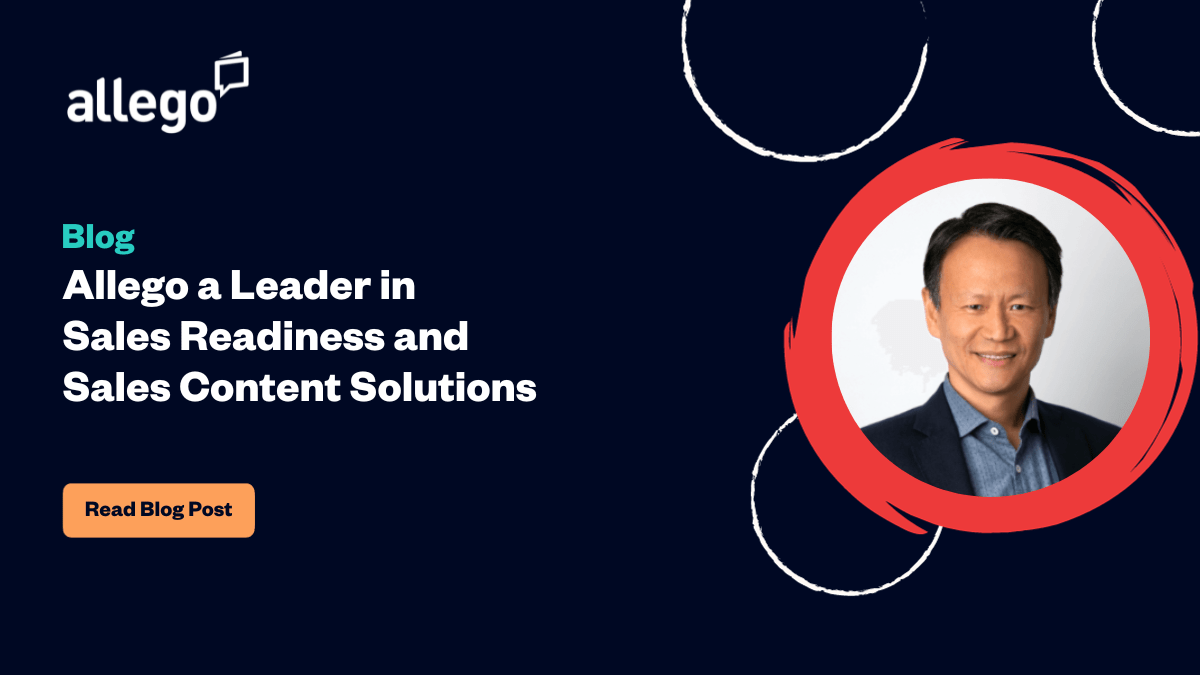 Allego: The Only Forrester Sales Readiness Solutions Leader Also Named a Leader in Sales Content Solutions