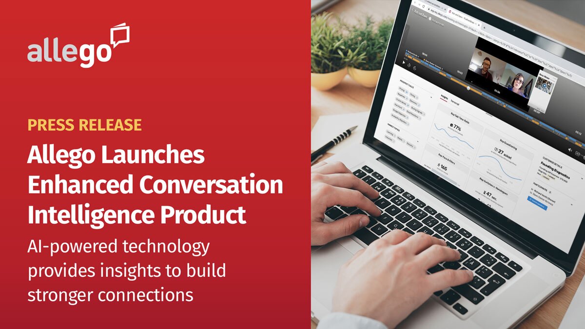 Allego Expands Sales Enablement Suite with AI-Enhanced Conversation Intelligence