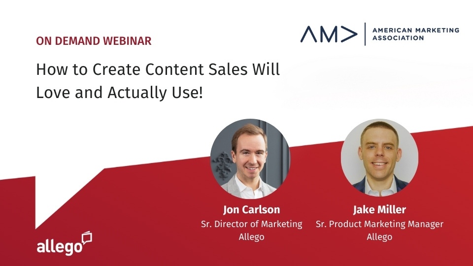 How to Create Content Sales Will Love and Actually Use!
