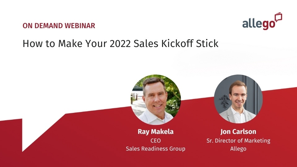 How to Make Your Sales Kickoff Stick