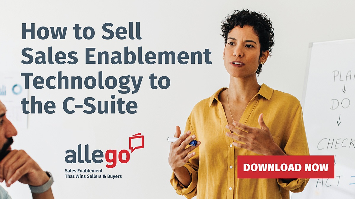 How to Sell Sales Enablement Technology to the C-Suite