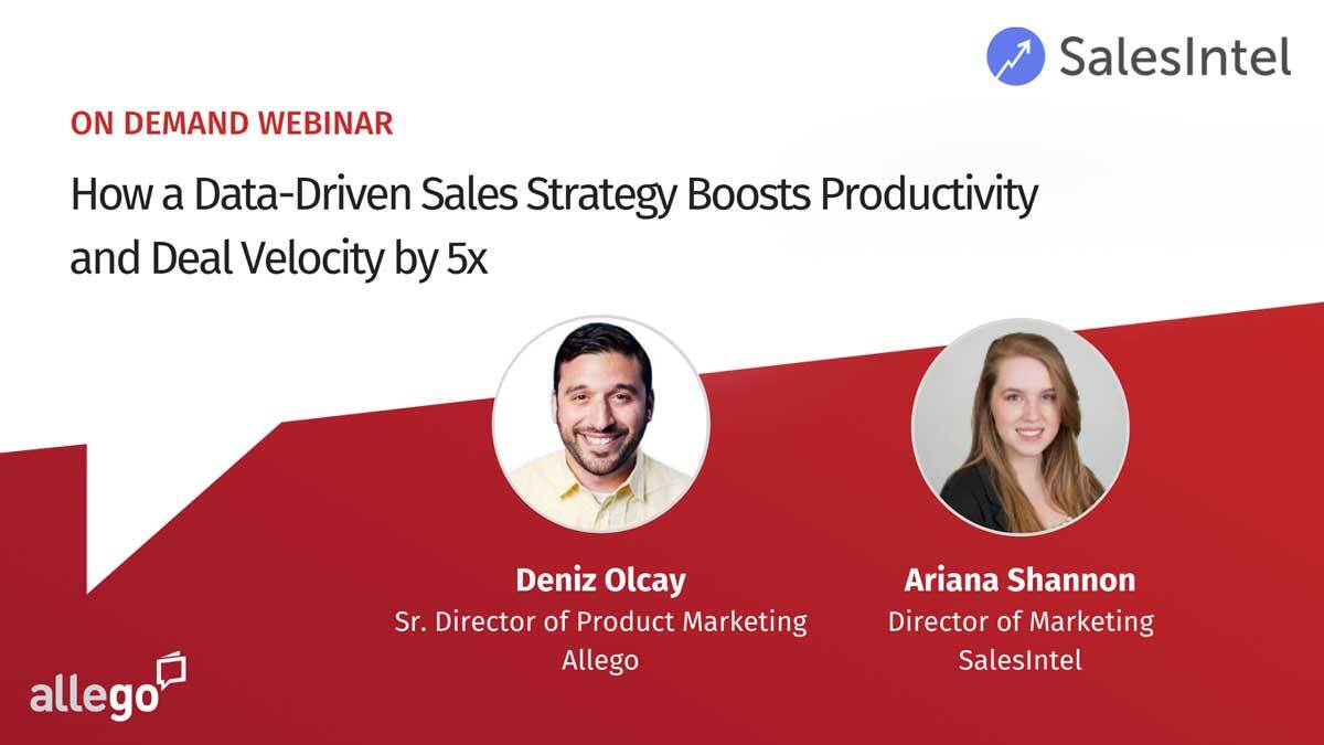 How a Data-Driven Sales Strategy Boosts Productivity and Deal Velocity by 5x