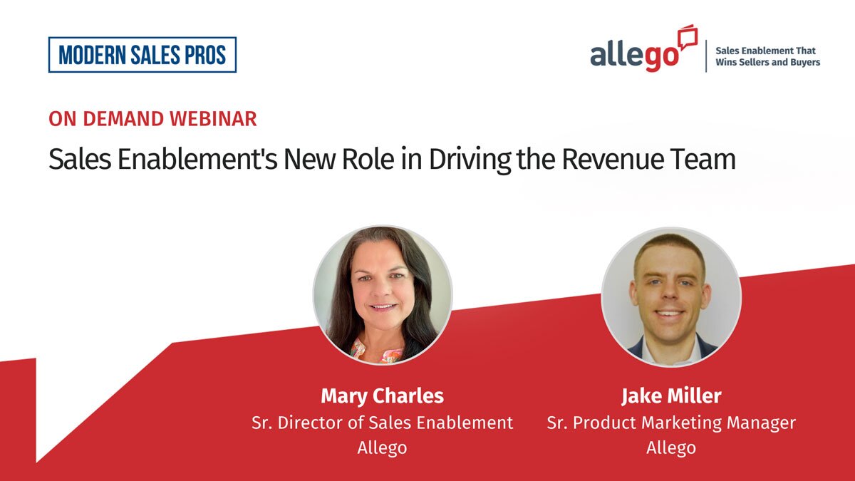 Sales Enablement’s New Role in Driving the Revenue Team