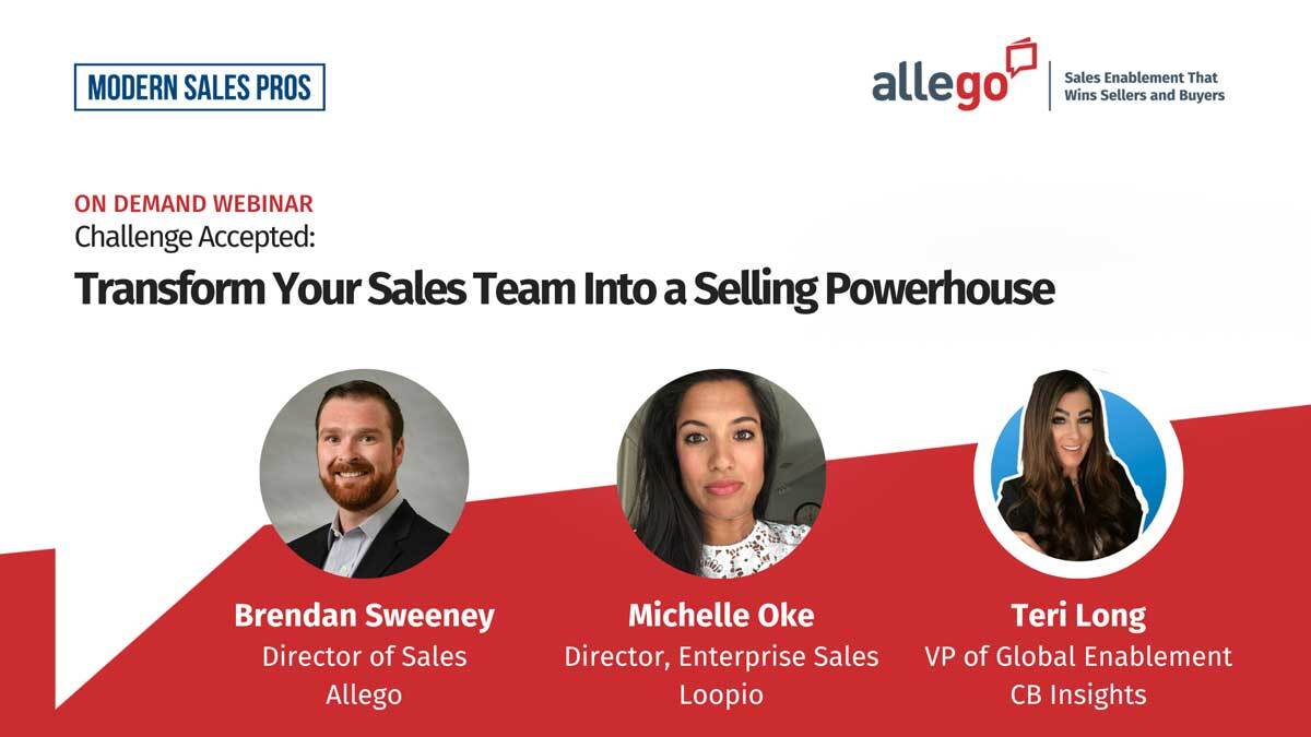 Challenge Accepted: Transform Your Sales Team Into a Selling Powerhouse