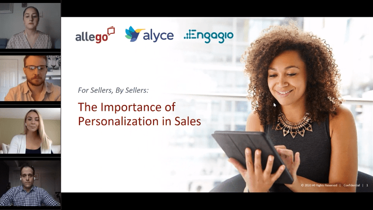 For Sellers, By Sellers: The Power of Personalization in Sales – On-Demand Webinar