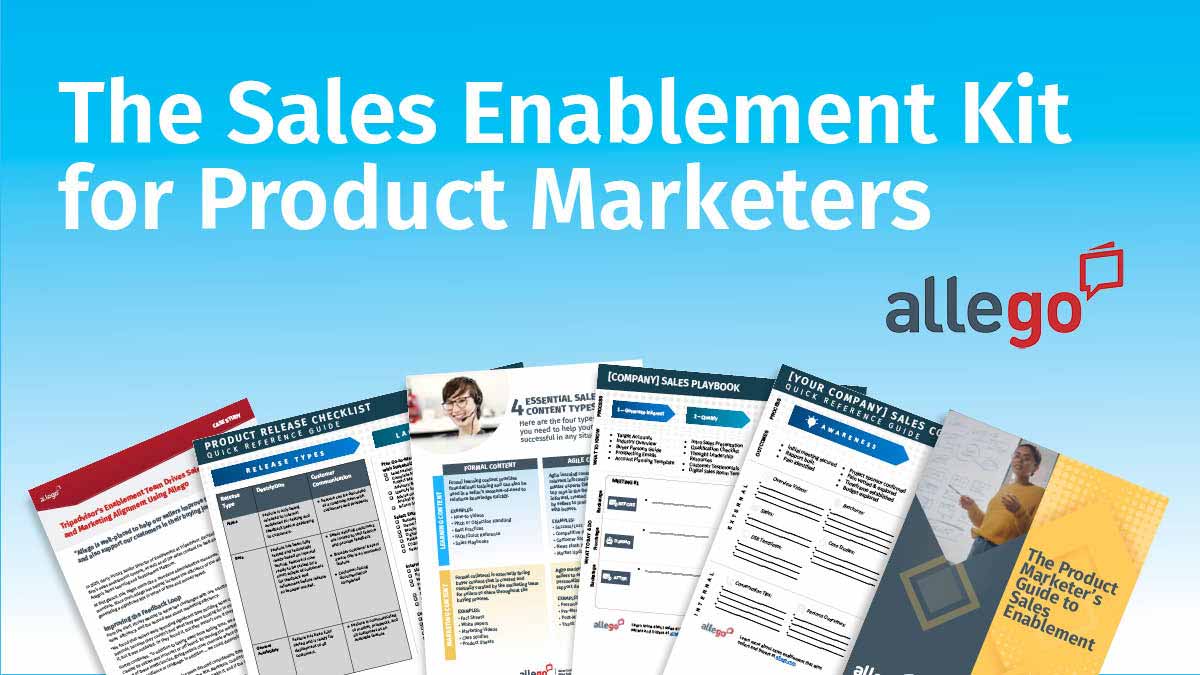 The Sales Enablement Kit for Product Marketers