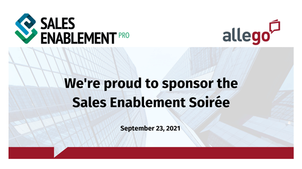 Sales Enablement Soiree: The Role of Technology in Maximizing Enablement