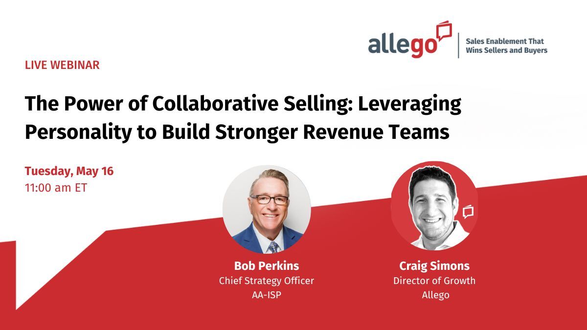 The Power of Collaborative Selling: Leveraging Personality to Build Stronger Revenue Teams