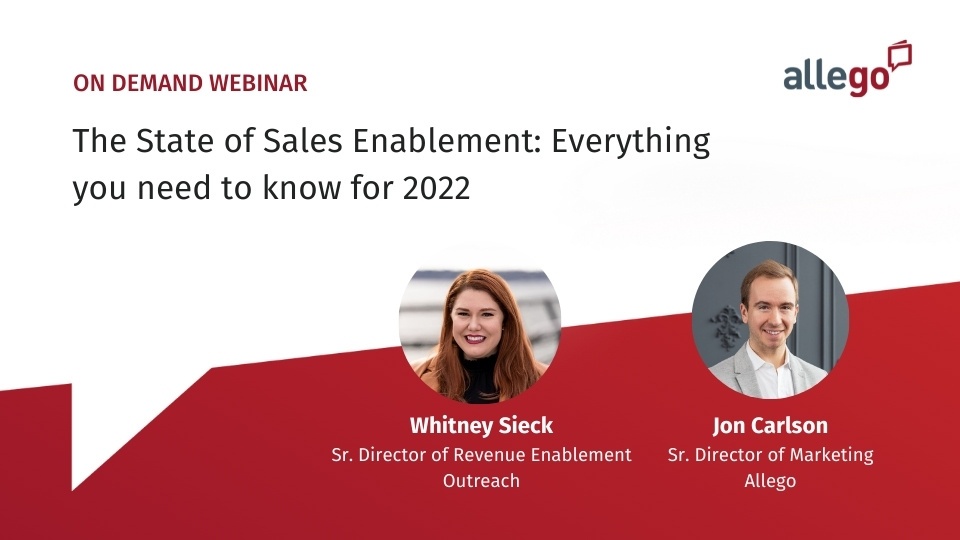 The State of Sales Enablement: Everything You Need to Know for 2022