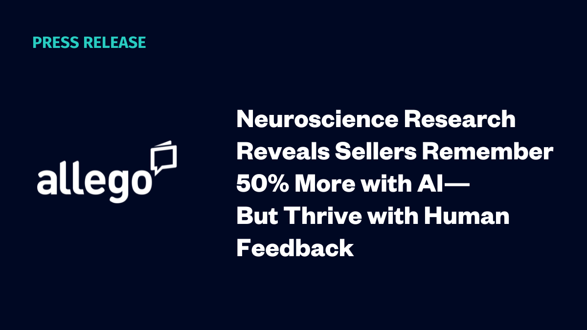 Sellers Remember 50% More with AI—But Thrive with Human Feedback