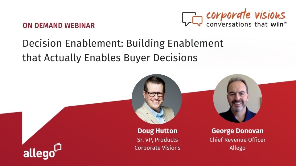 Decision Enablement: Building Enablement that Actually Enables Buyer Decisions