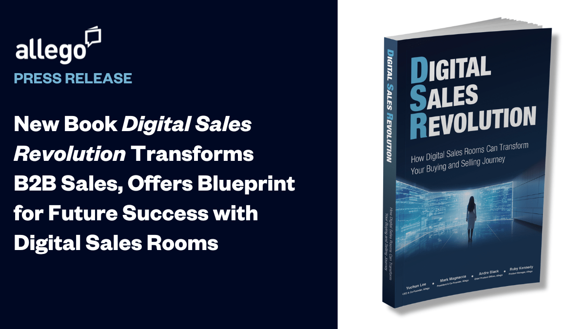 New Book Digital Sales Revolution Transforms B2B Sales, Offers Blueprint for Future Success with Digital Sales Rooms