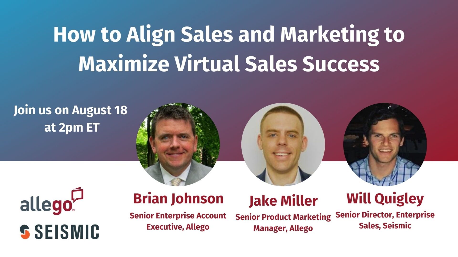 How to Align Sales and Marketing to Maximize Virtual Sales Success – On-Demand Webinar