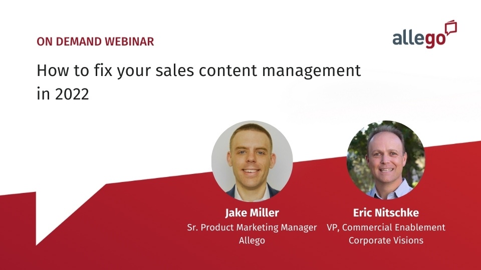 How to Fix Your Sales Content Management in 2022