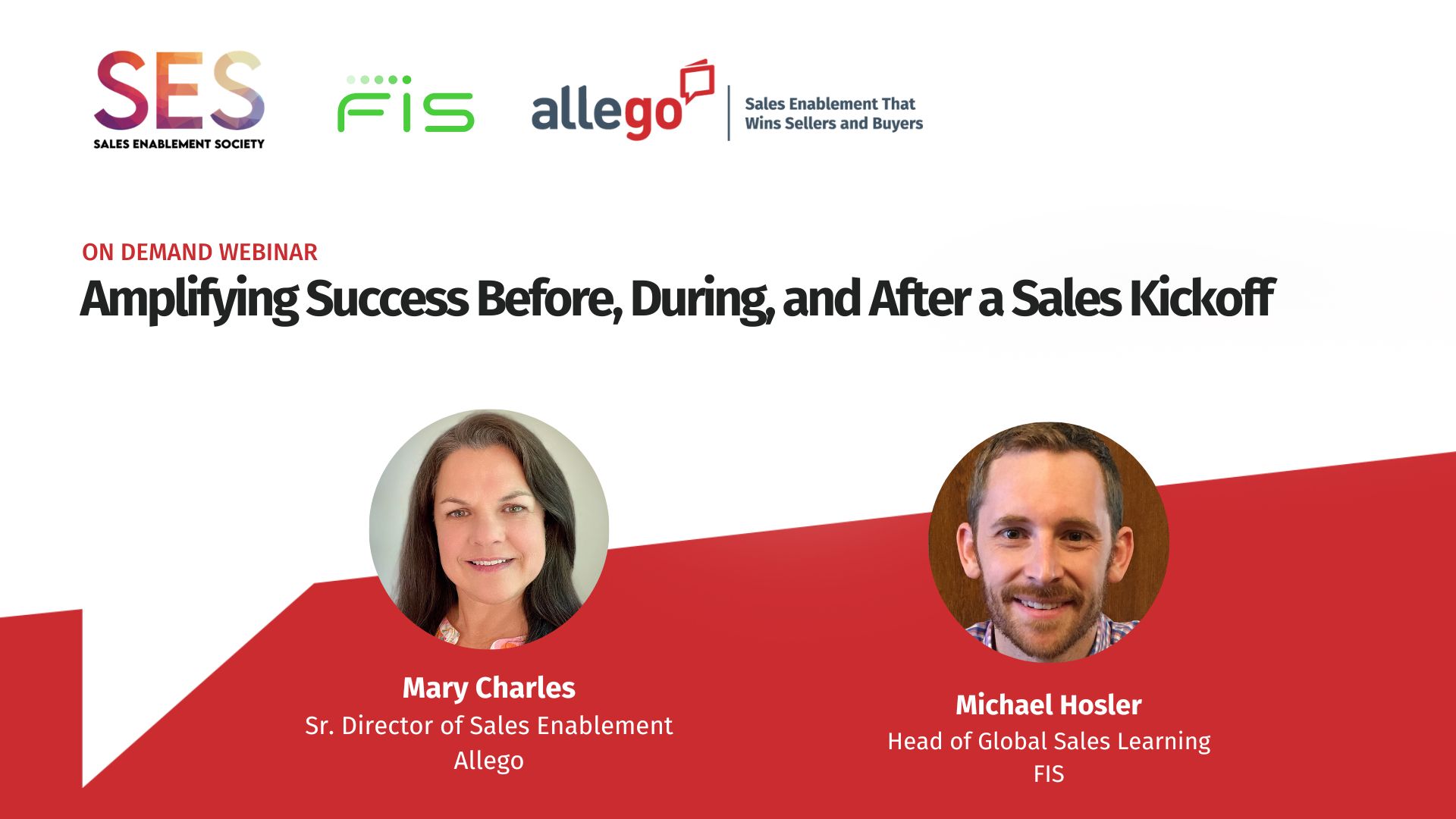 Amplifying Success Before, During, and After a Sales Kickoff