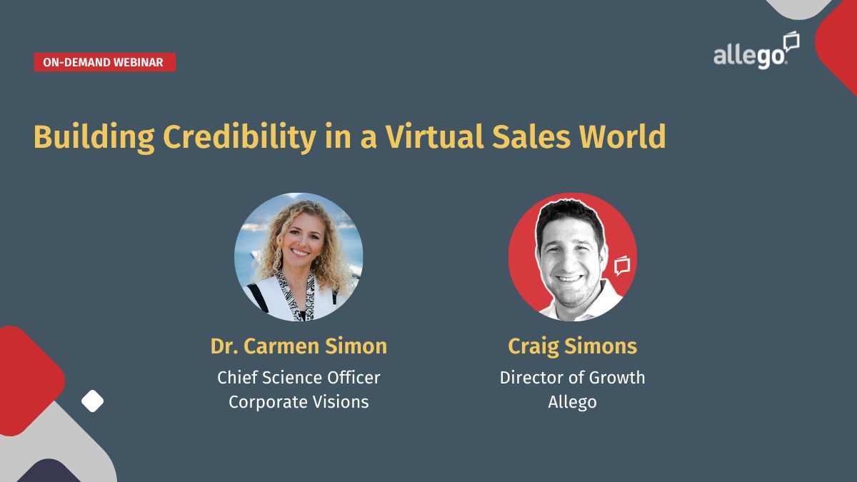 Building Credibility in a Virtual Sales World