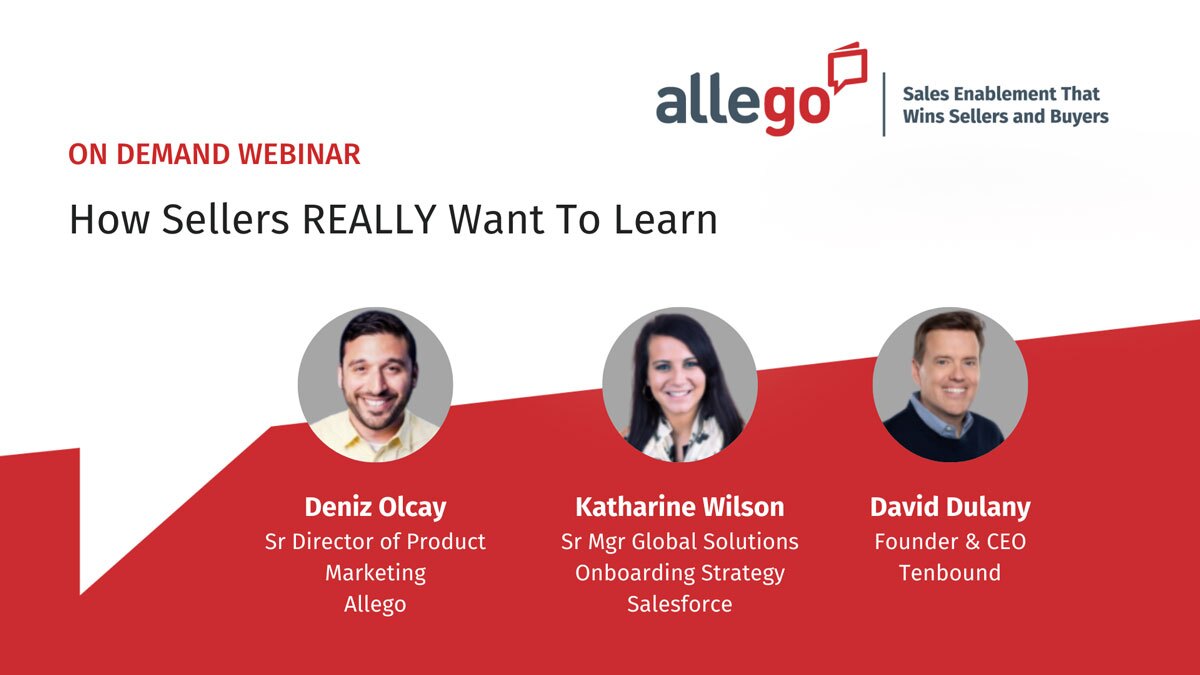 How Sellers REALLY Want to Learn