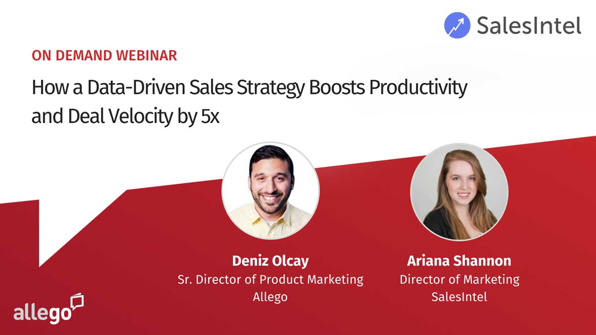 How a Data-Driven Sales Strategy Boosts Productivity and Deal Velocity by 5x