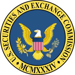 Seal of the U.S. Securities and Exchange Commission featuring a bald eagle with outstretched wings, holding an olive branch and arrows, shield on its chest—symbolizing protection like a strong Sales Enablement Software Platform—surrounded by the agency name and Roman numerals.