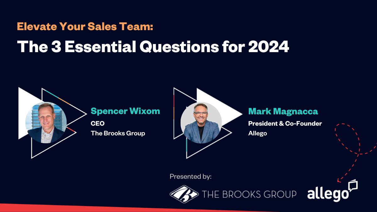 Elevate Your Sales Team: The 3 Essential Questions for 2024