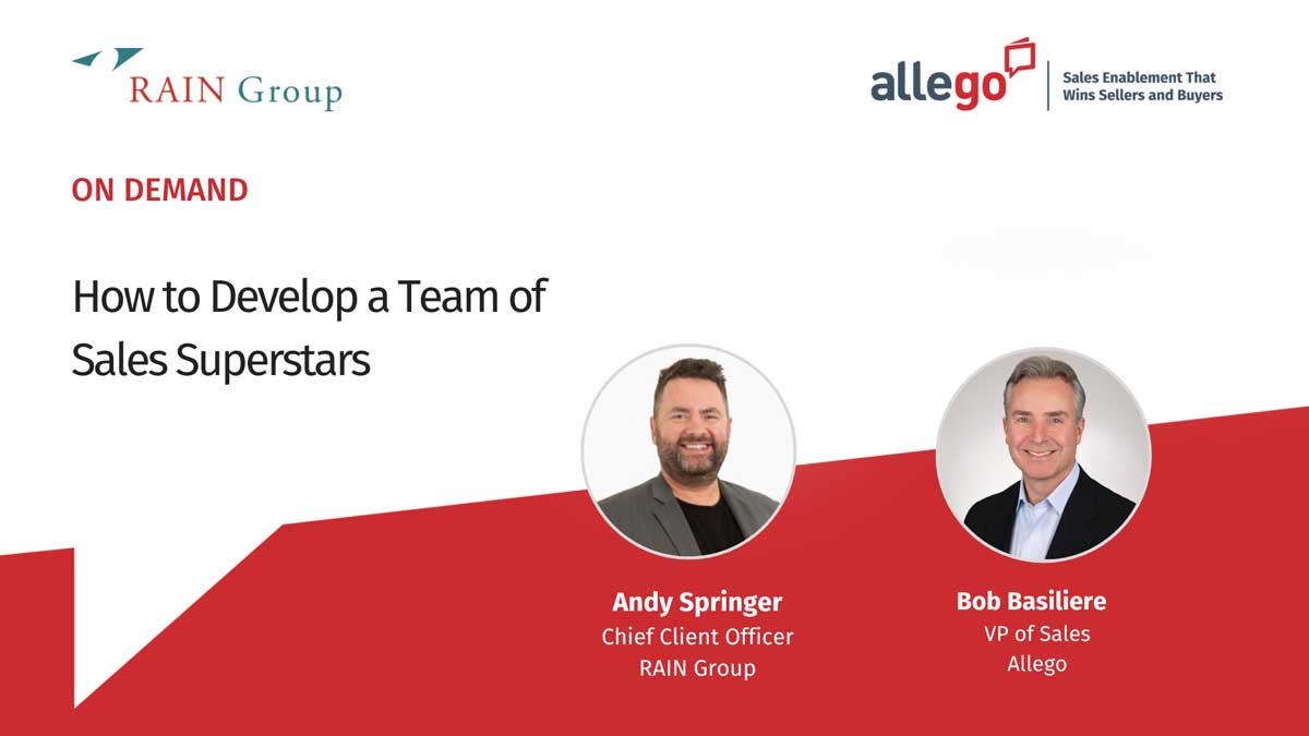 How to Develop a Team of Sales Superstars