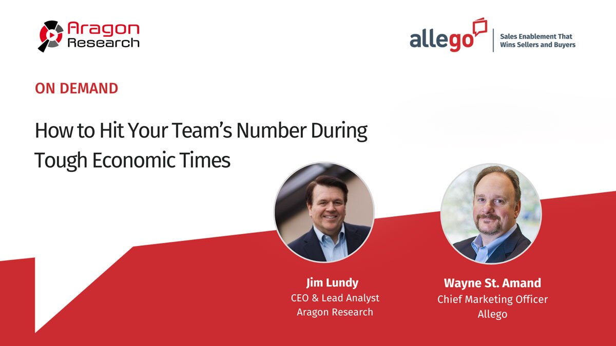 How to Hit Your Team’s Number During Tough Economic Times