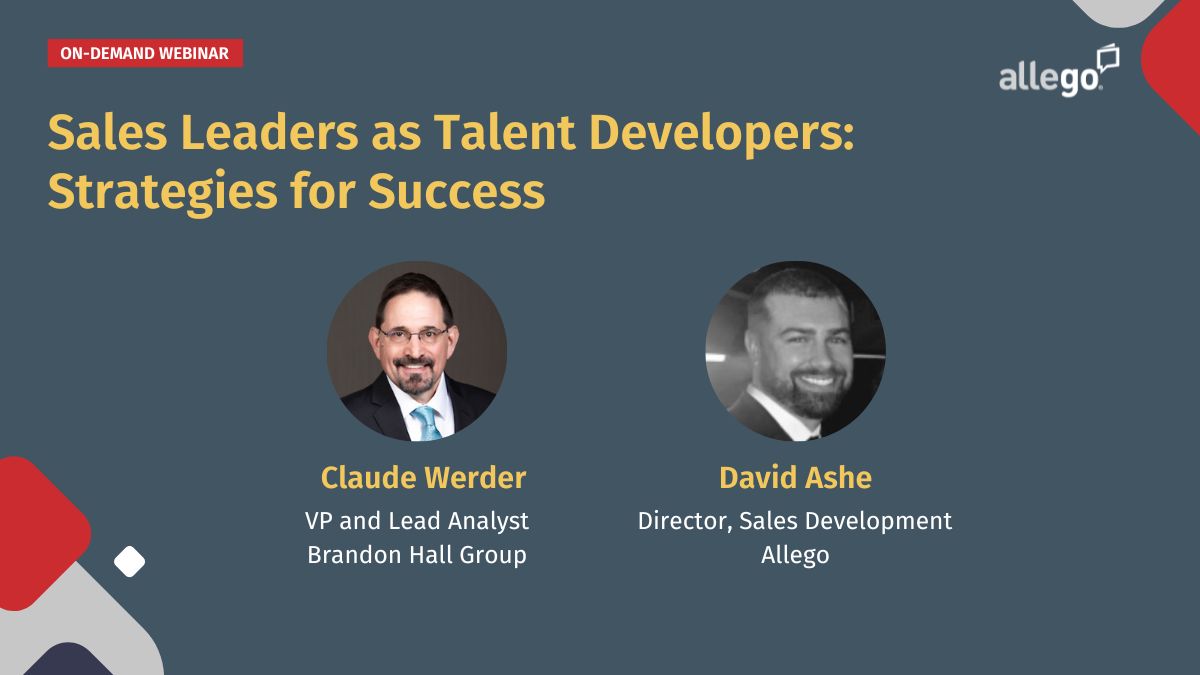Sales Leaders as Talent Developers: Strategies for Success