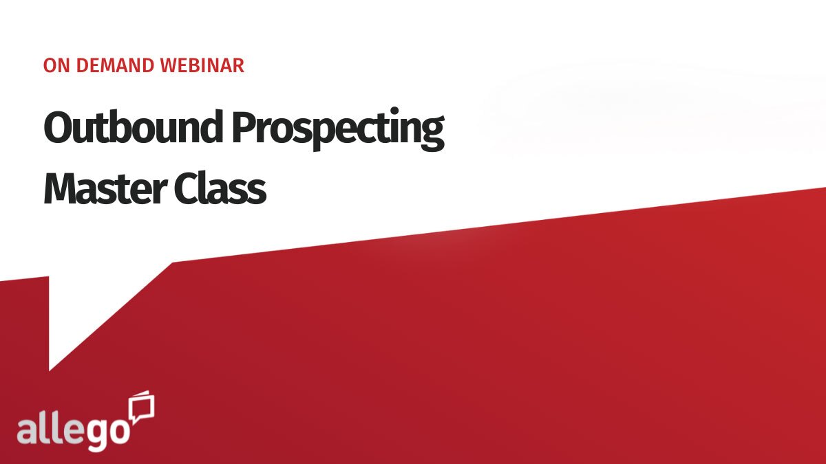 Outbound Prospecting Masterclass