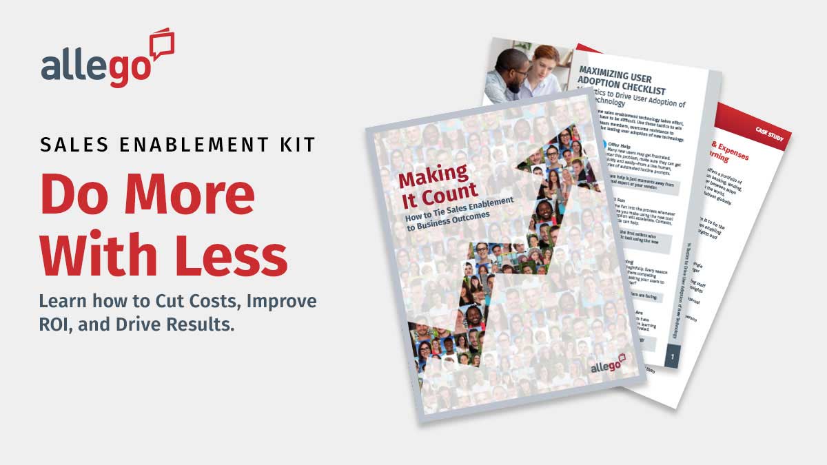 Sales Enablement Kit: Do More With Less