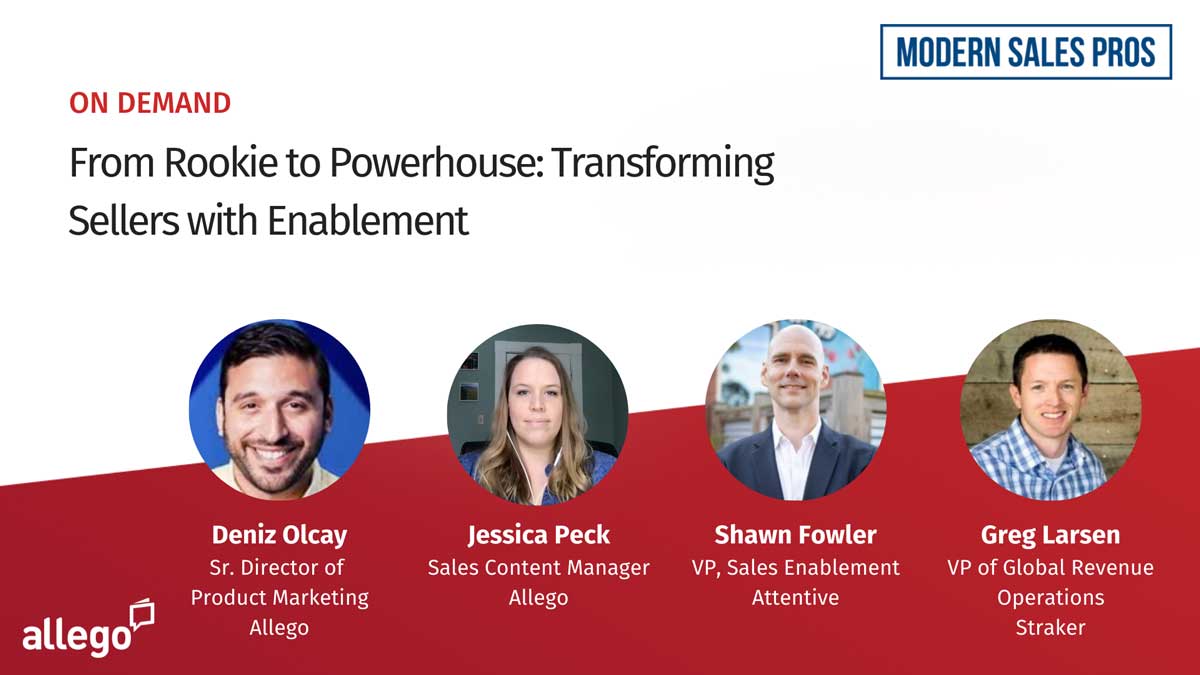 From Rookie to Powerhouse: Transforming Sellers with Enablement