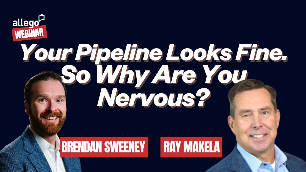 Your Pipeline Looks Fine. So Why Are You Nervous?