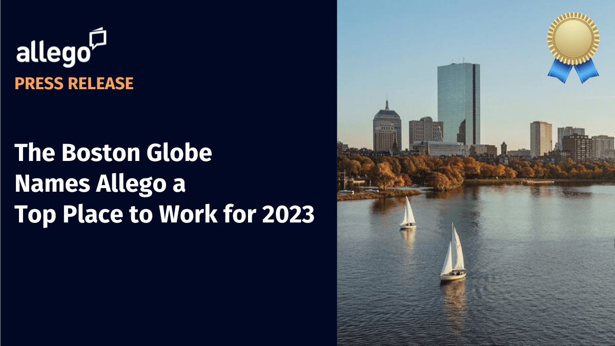The Boston Globe Names Allego a Top Place to Work for 2023