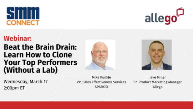 Beat the Brain Drain: Learn How to Clone Your Top Sales Performers (Without a Lab)