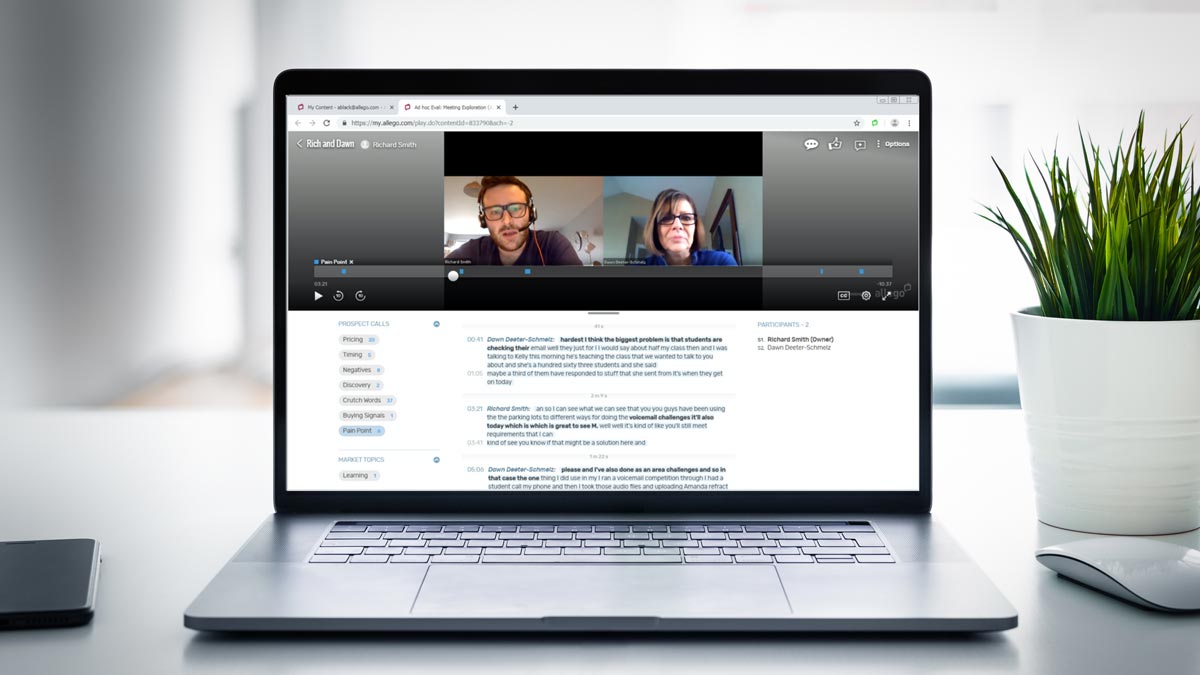 Allego Introduces Call Coaching, Bringing Conversation Intelligence and Inline Coaching to Real Customer Interactions Captured Within Its Learning and Readiness Platform