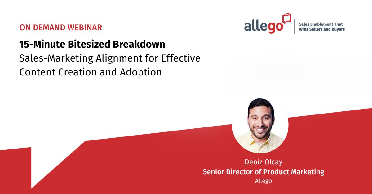 Sales-Marketing Alignment for Effective Content Creation and Adoption