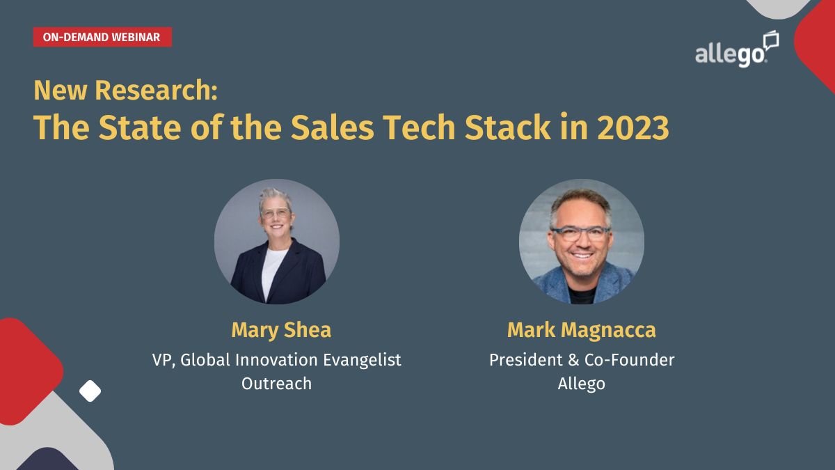 New Research: The State of the Sales Tech Stack in 2023