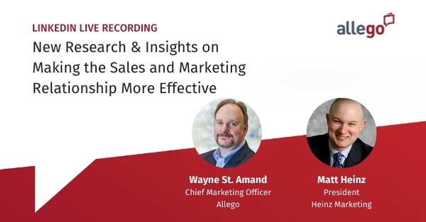 New Research & Insights on Making the Sales and Marketing Relationship More Effective