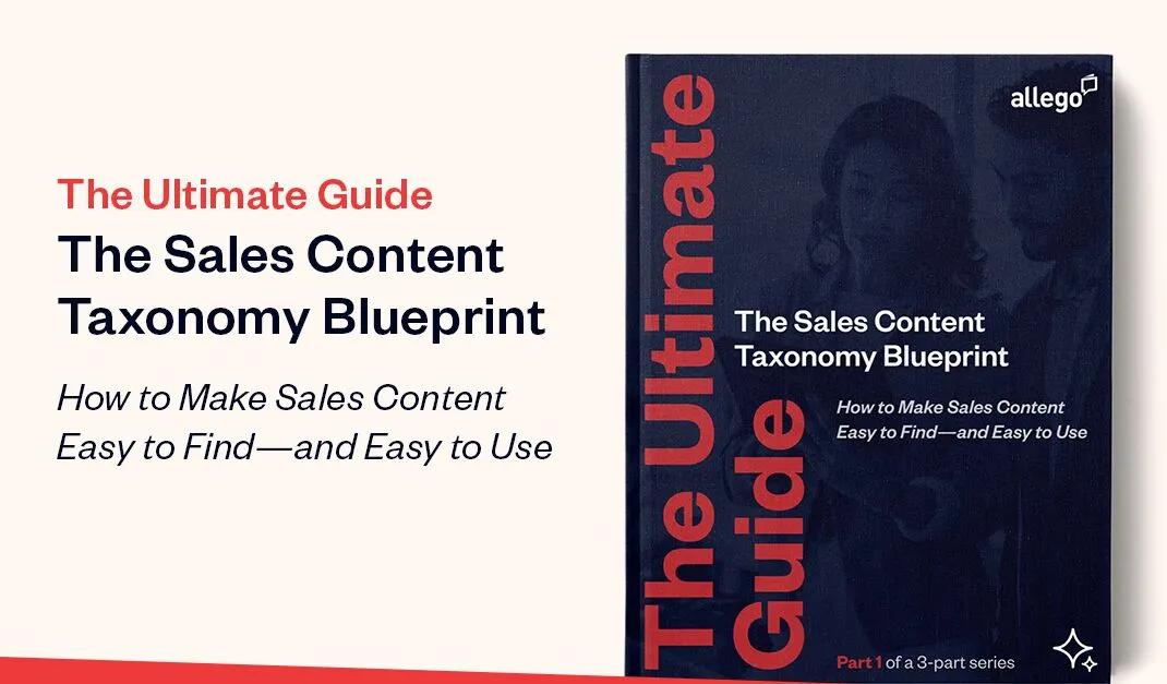The Sales Content Taxonomy Blueprint